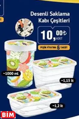 HOBBY LİFE DESENLİ SAKLAMA KABI ÇEŞİTLERİ